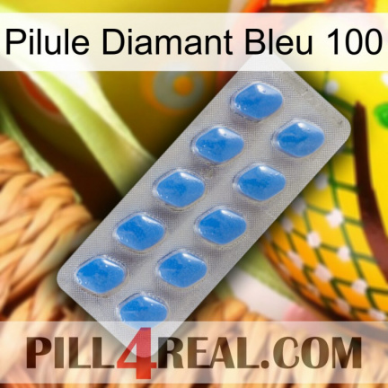 Blue Diamond Pill 100 22